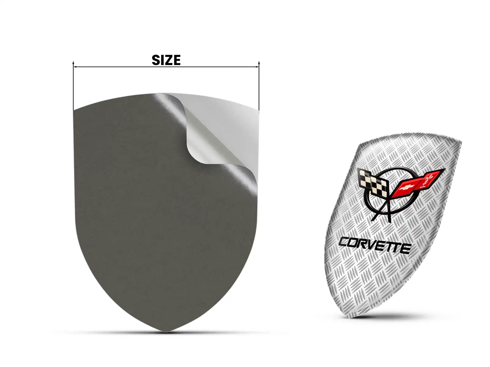 Corvette Decalcomanie Auto Resistenti Limitate Universali